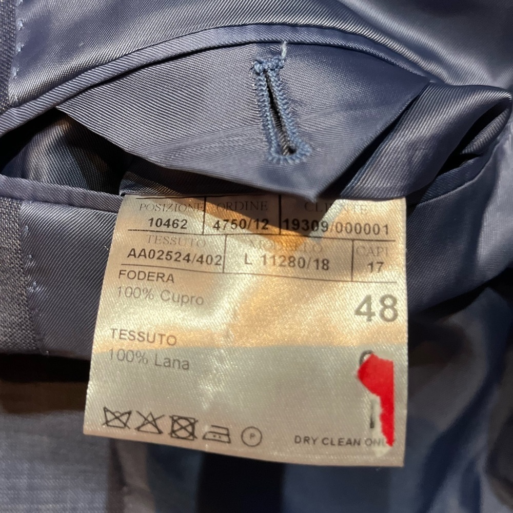 NEW $1995 CANALI Suit coat Blazer size 48  us 38R luxury designer men’s career - Picture 4 of 9